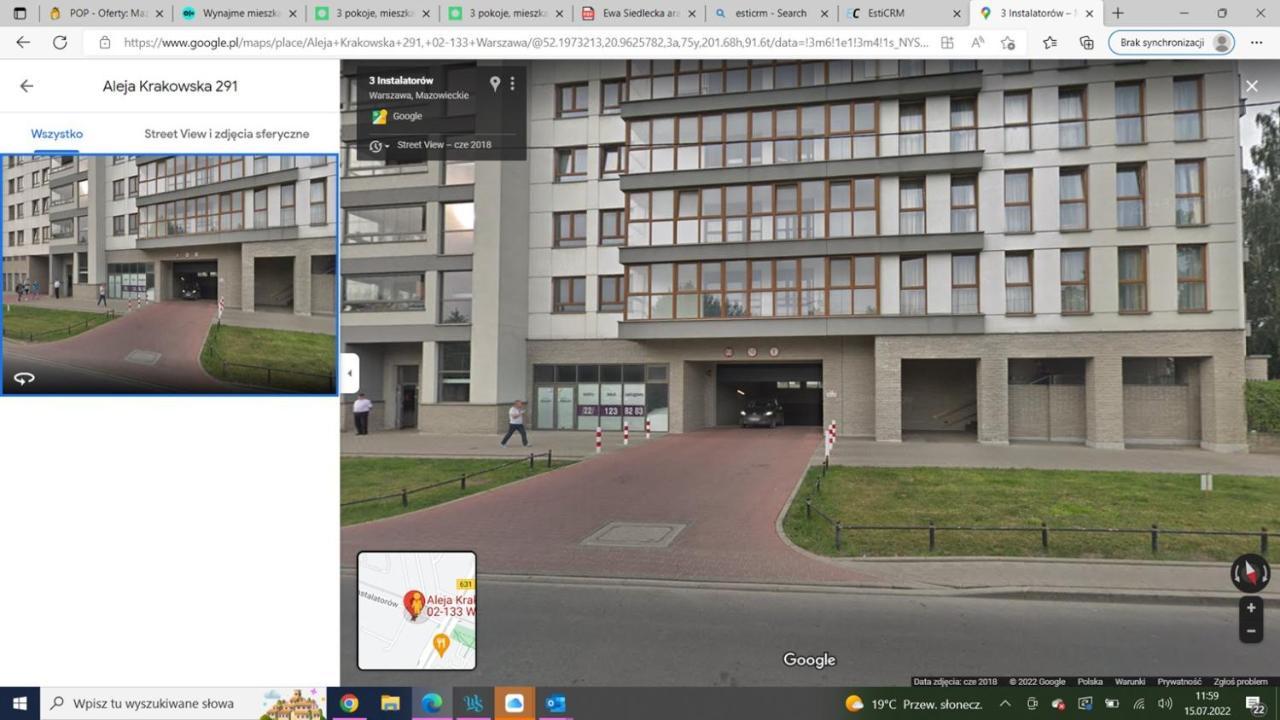 Apartament Krakowska Velvet Studio 3 Warszawa Zewnętrze zdjęcie